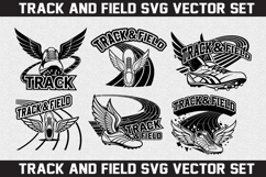 Track and Field SVG logo Design Product Image 2
