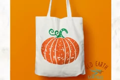 Distressed pumpkin, Halloween in SVG, DXF, PNG, EPS, PDF Product Image 2