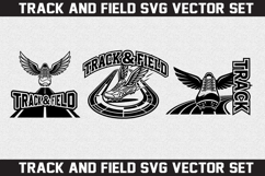 Track and Field SVG logo Design Product Image 3