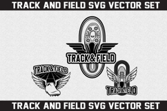 Track and Field SVG logo Design Product Image 3