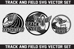 Track and Field SVG logo Design Product Image 3