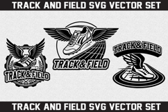 Track and Field SVG logo Design Product Image 3