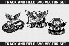 Track and Field SVG logo Design Product Image 3
