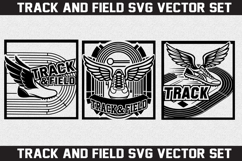 Track and Field SVG logo Design Product Image 3