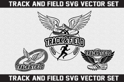 Track and Field SVG logo Design Product Image 3