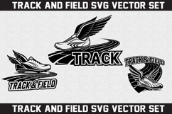 Track and Field SVG logo Design Product Image 4