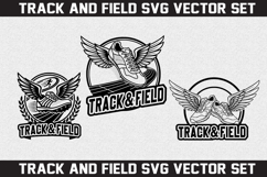 Track and Field SVG logo Design Product Image 3