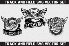 Track and Field SVG logo Design Product Image 3