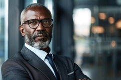 Confident Business Leader in Modern Office Background Product Image 1
