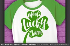Mom's Lucky Charm SVG - Kids St. Patricks Day Shirt - 1068 Product Image 1