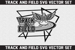 Track and Field SVG logo Design Product Image 4