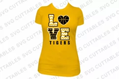 Basketball SVG | Love Basketball | Shirt Design Product Image 3