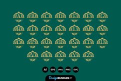 Arabesque Split Letters Product Image 1