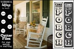 Come Gather On The Porch-Vertical SVG Product Image 1