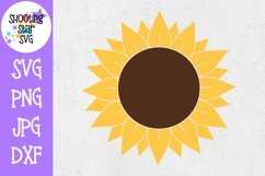 Sunflower SVG - Full Sunflower SVG Product Image 1