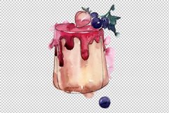 Dessert Love story Watercolor png Product Image 3
