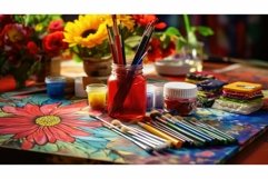 abstract creative table background Product Image 1