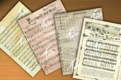 Vintage Music Sheets Product Image 4