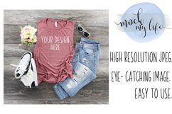 Bella Canvas Mockup / Shirt Mock up / Muscle Tank Top Mockup Product Image 1