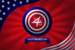4th July Independence Day Background Product Image 1