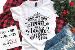 Don&#039;t get your tinsel in a tangle SVG Product Image 2