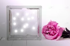 Deco Glass Block Mockup. Day & Night Product Image 4