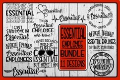 ESSENTIAL Employee Bundle -11 Designs - SVG PNG EPS DXF Product Image 1