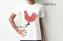 Rooster, Chinese new year SVG / DXF / EPS / PNG files Product Image 4