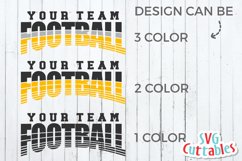 Football SVG | Football Template 0041 | Shirt Design Product Image 3