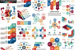1000 Ultra Big Infographic Elements Product Image 8