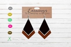 Earrings SVG,earrings template earrings cut file, earrings Product Image 1