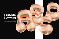 Bubble Letters and Numbers Product Image 1