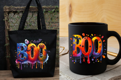 Boo. Halloween PNG sublimation Product Image 2