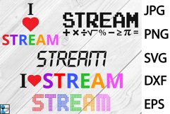 STREAM Designs - Clip art / Cutting Files 1229c Product Image 1