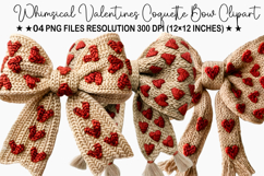 Christmas Coquette Bow PNG Product Image 1