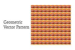 seamless geometric ornamental pattern. vector illustration Product Image 1