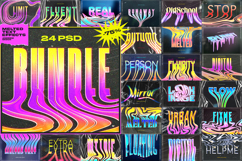 Liquid Melted Text Effects Bundle Product Image 1