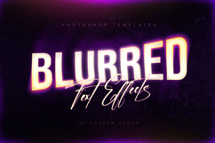 Gradient Blur Text Effects Bundle Product Image 10