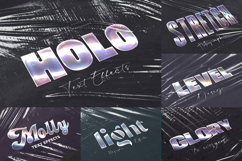Holographic Text Logo Effects Bundle Product Image 10
