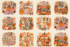 Cozy Fall Pumpkin PNG Product Image 1