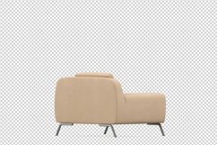 Isometric Arm Chair 3D isolated render Product Image 1