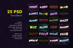 Gradient Blur Text Effects Bundle Product Image 11