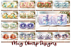 200 Cute Mug Wrap PNG Bundle | 11oz 15oz Sublimation, Dino Product Image 2