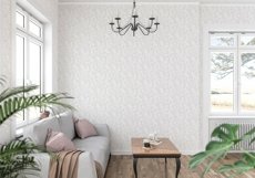 Wall mockup - Wallpaper mockup - Living room scene Product Image 2