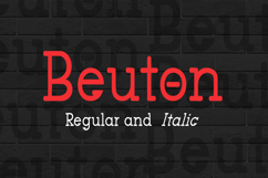 Beuton Regular Product Image 1