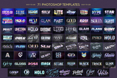 Holographic Text Logo Effects Bundle Product Image 15