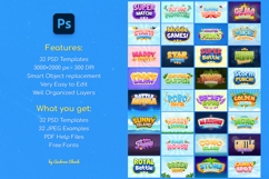 Adventurous Gaming Text Effects Bundle Product Image 16