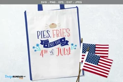 Pies, Fries & the 4th of July - svg, printable Product Image 1