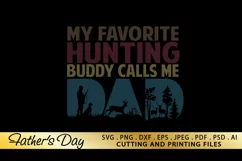 Dad Hunting SVG PNG DXF EPS Father's Day SVG Files Product Image 5