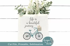 Life is a beautiful journey - SVG, Sublimation, Printable Product Image 2